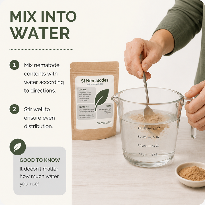Triple Blend Nematodes for Broad-Spectrum Soil Pest Control