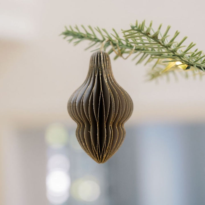 3" Paper Honeycomb Assorted Ornament