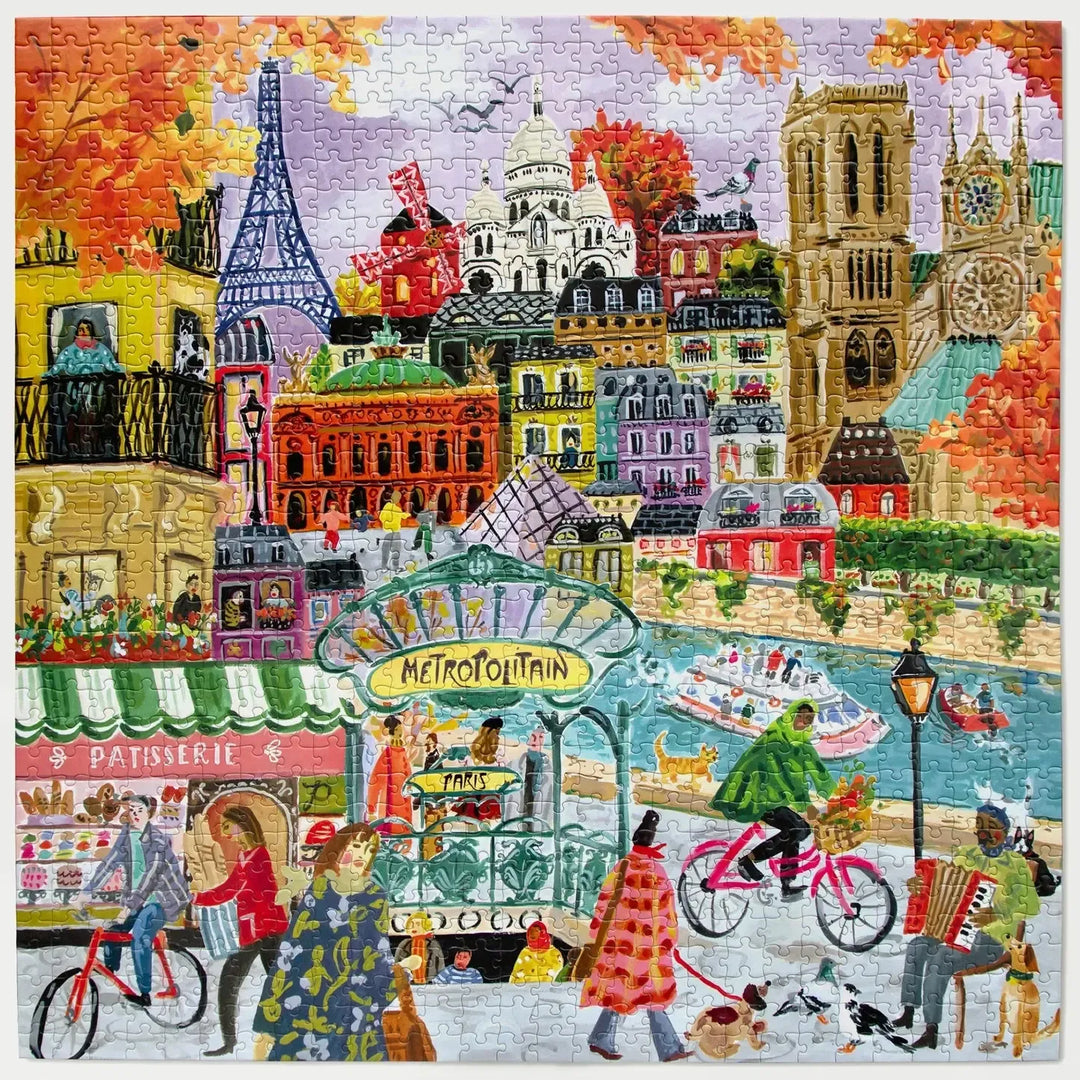 Paris in Autumn 1000 Piece Jigsaw Puzzle eeBoo