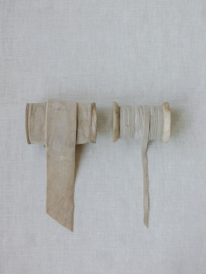 Hand Dyed Velvet Ribbon