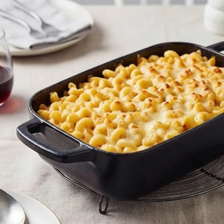 Enameled Cast Iron Roasting Pan, 12x8"
