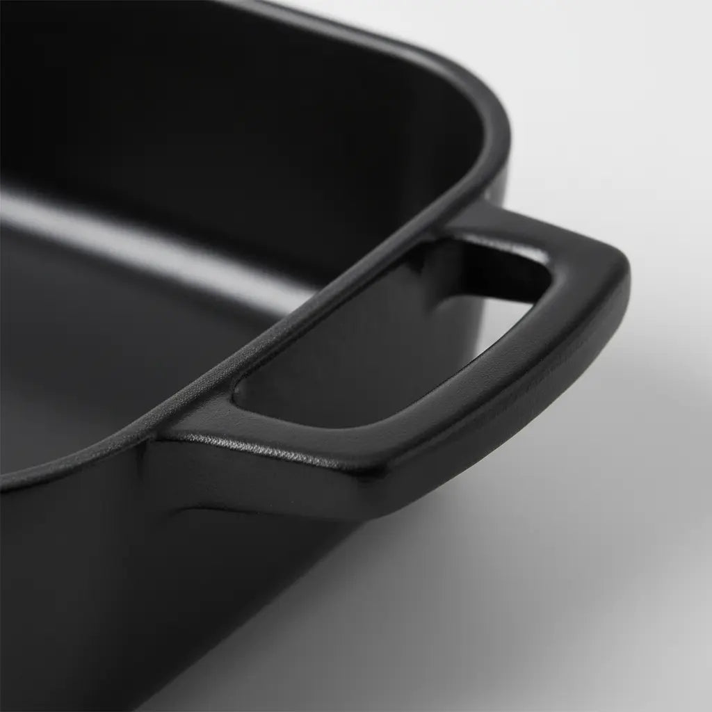 Enameled Cast Iron Roasting Pan, 12x8"