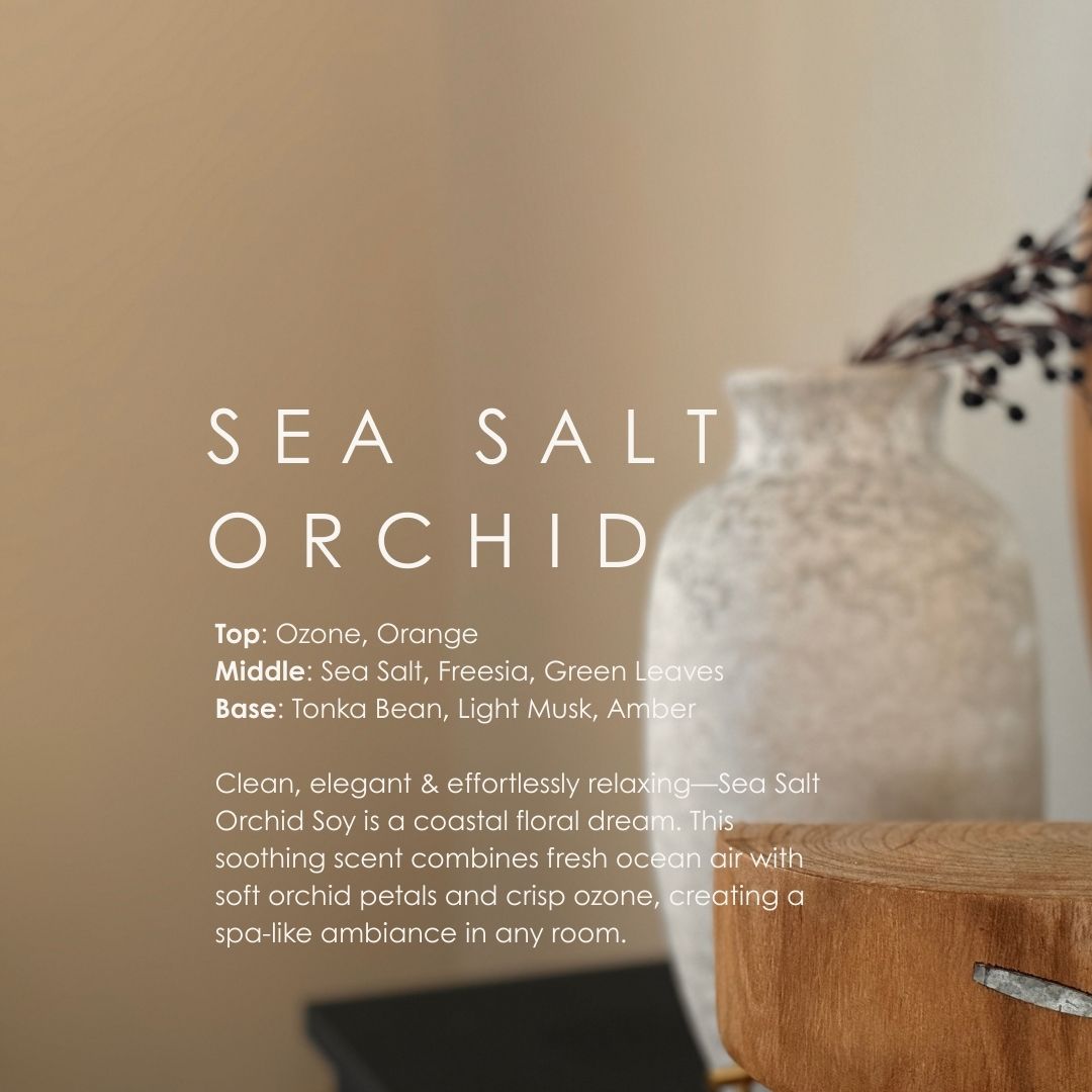 Sea Salt + Orchid Reed Diffuser