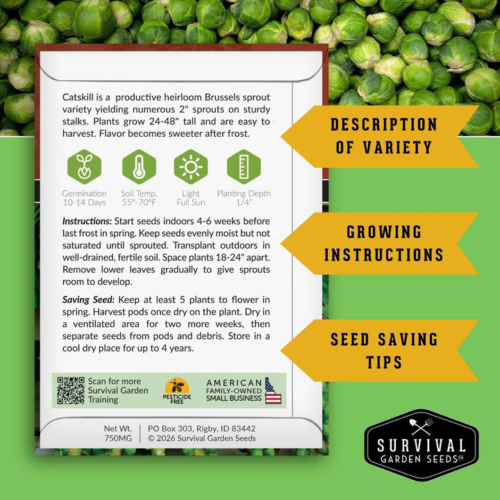 Barbecue Vegetable Seed Collection – 6 Heirloom Grilling Favorites for Summer Cookouts