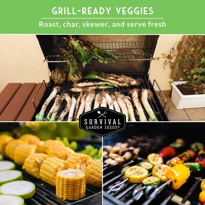 Barbecue Vegetable Seed Collection – 6 Heirloom Grilling Favorites for Summer Cookouts