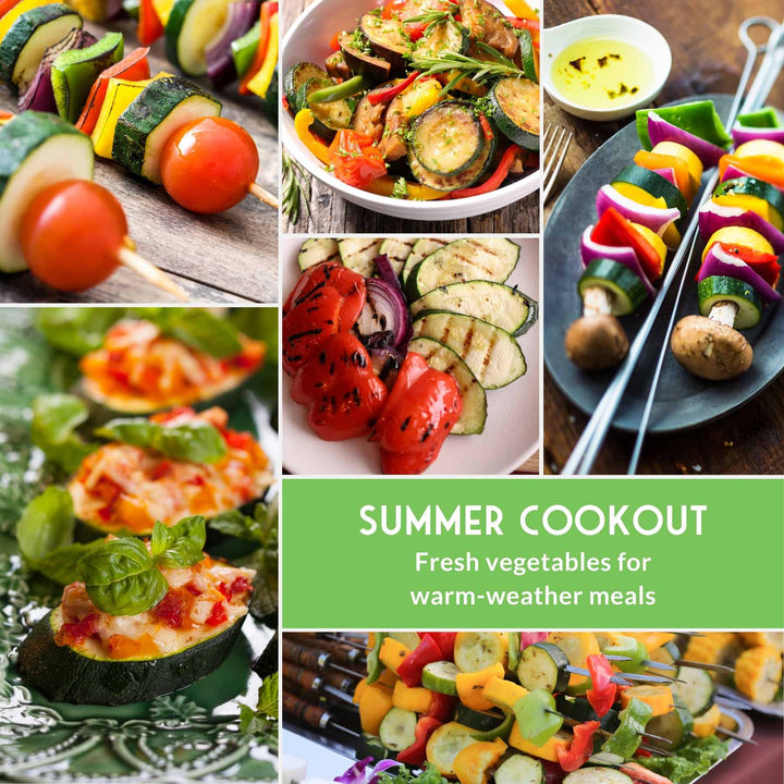 Barbecue Vegetable Seed Collection – 6 Heirloom Grilling Favorites for Summer Cookouts
