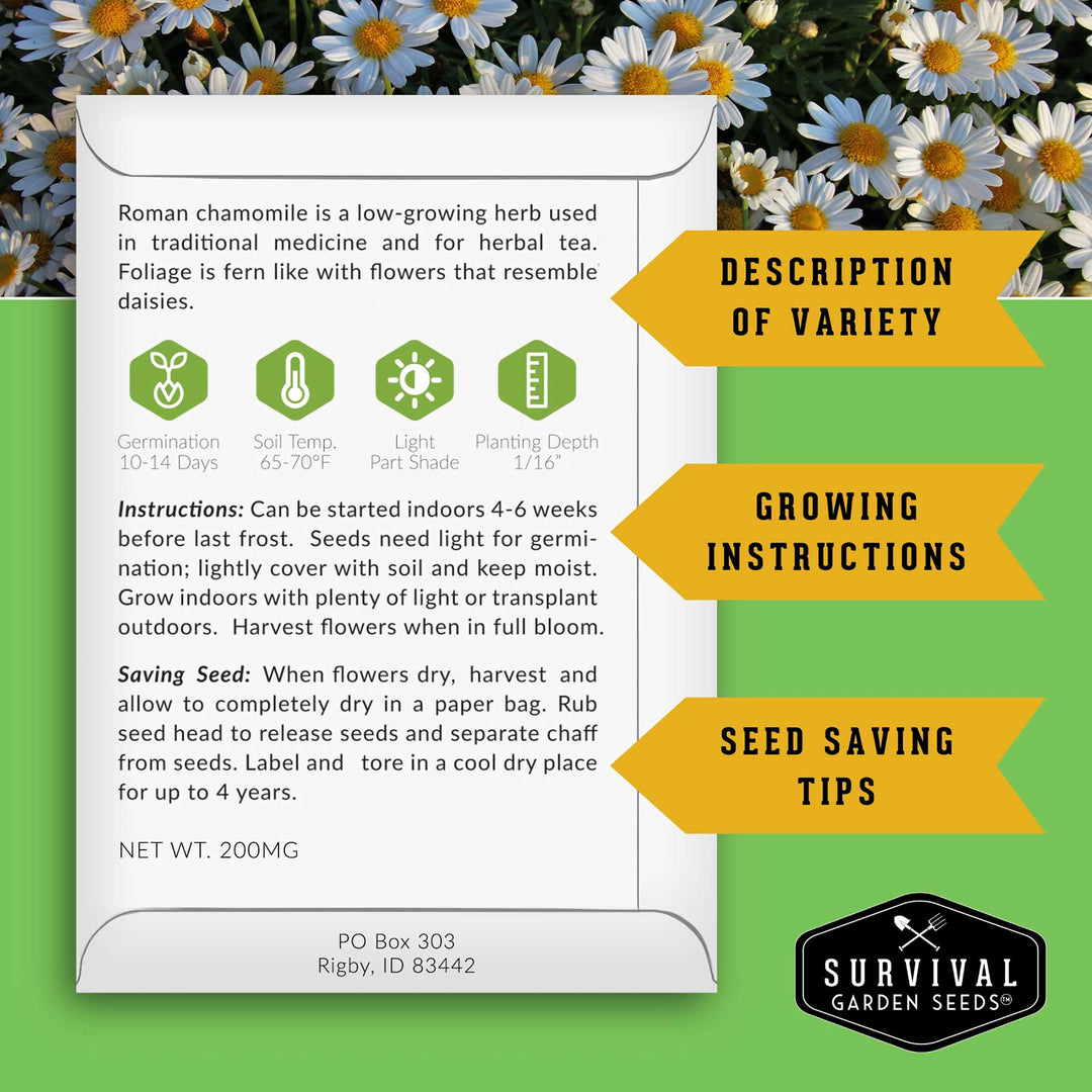 Medicinal Herb Garden Seed Collection – 18 Heirloom Non-GMO Varieties