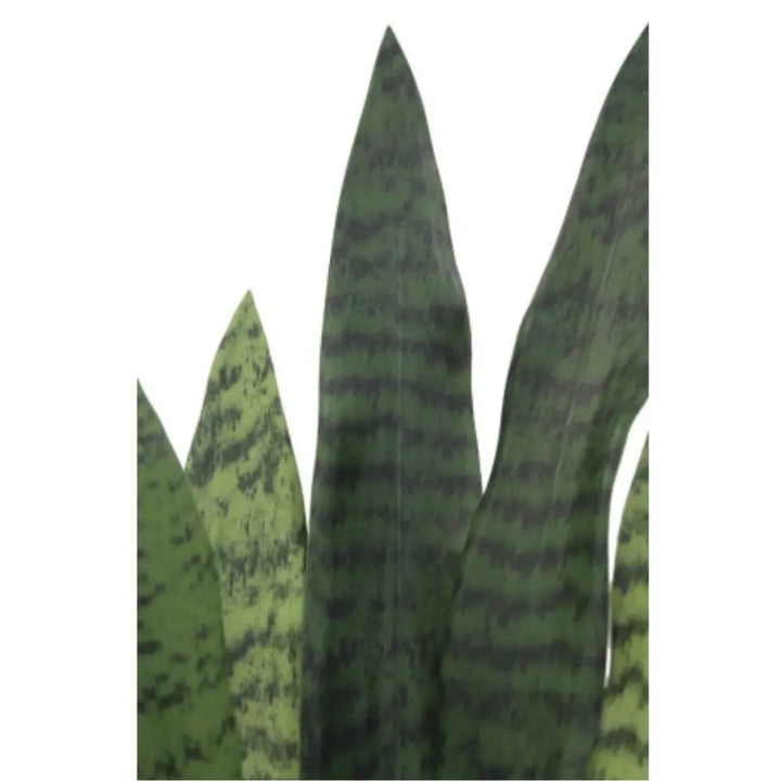 40" Artificial Snake Plant in Black Pot