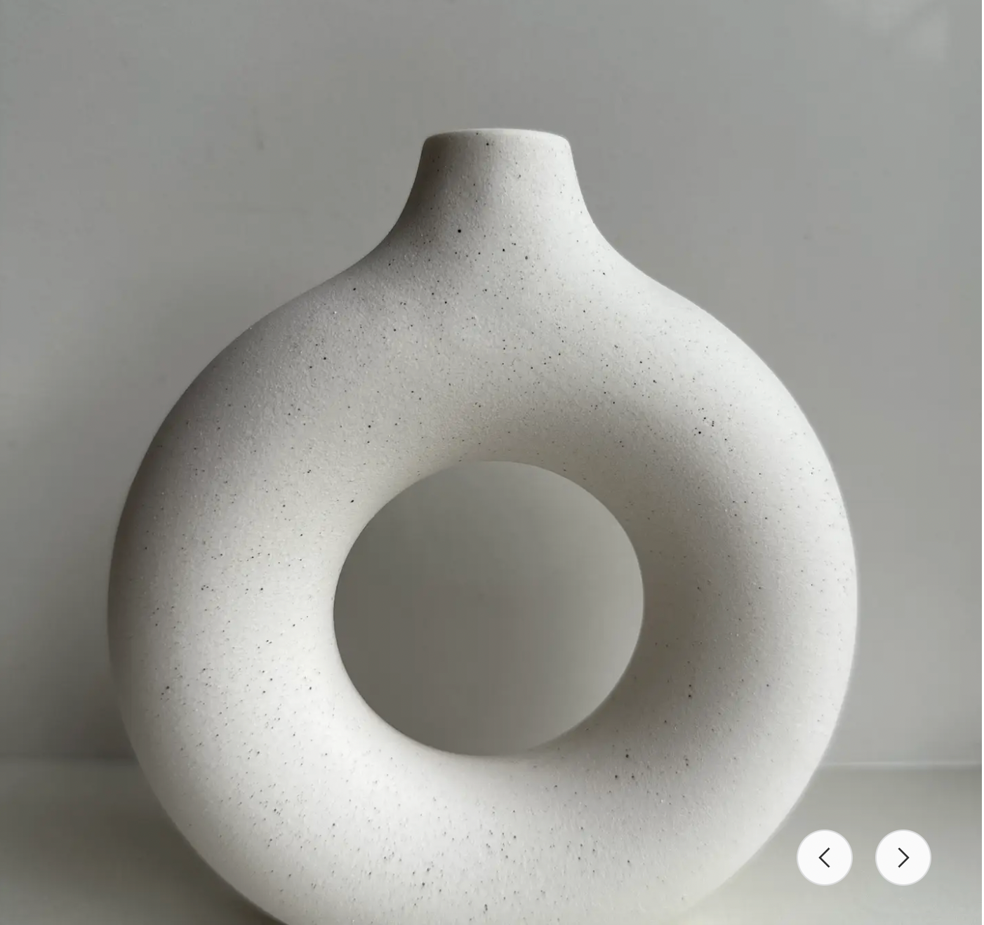 Ceramic Circle Vase Ceramic Circle Vase