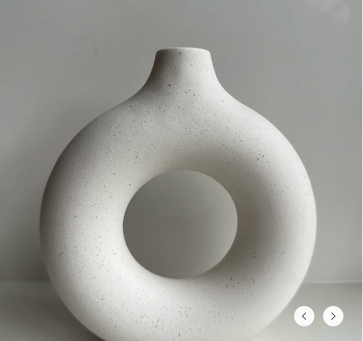 Ceramic Circle Vase Ceramic Circle Vase