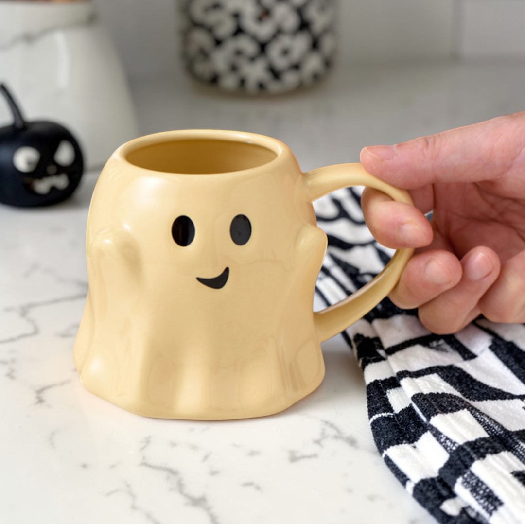 Ghost Ceramic Coffee Mug Halloween Spooky Drinkware Great Gift for Coffee Lovers