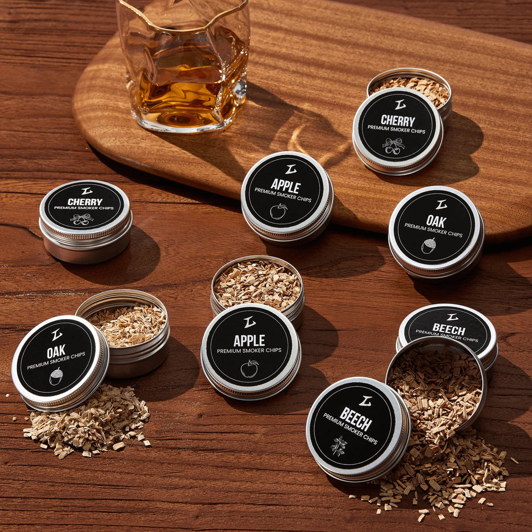 Tsuki Smoker Kit For Whisky &amp; Cocktails (With Torch)