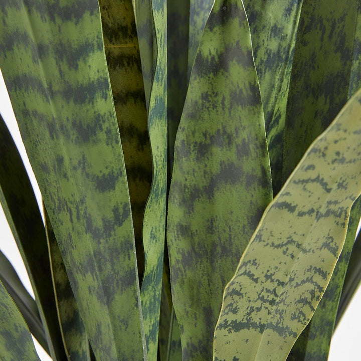 Artificial Snake Plant with Artisan Planter