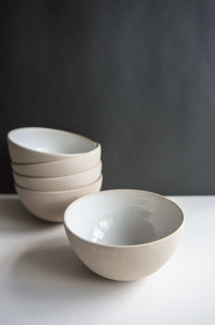 Handmade Stoneware Soup Bowl