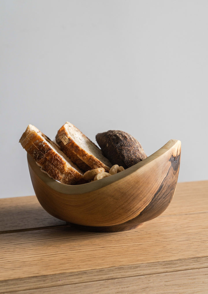 Hand Carved Small Wooden Bowl