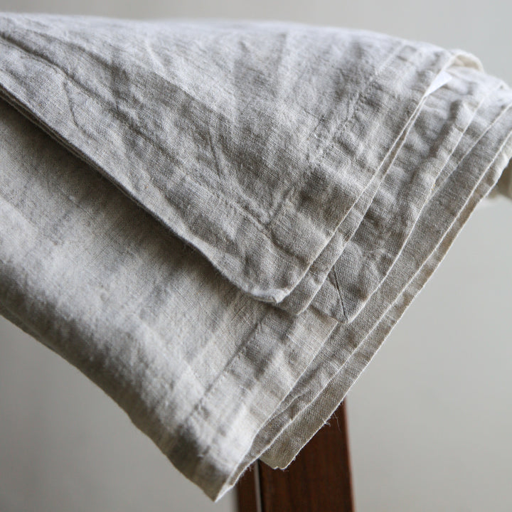 Natural Linen Tablecloth