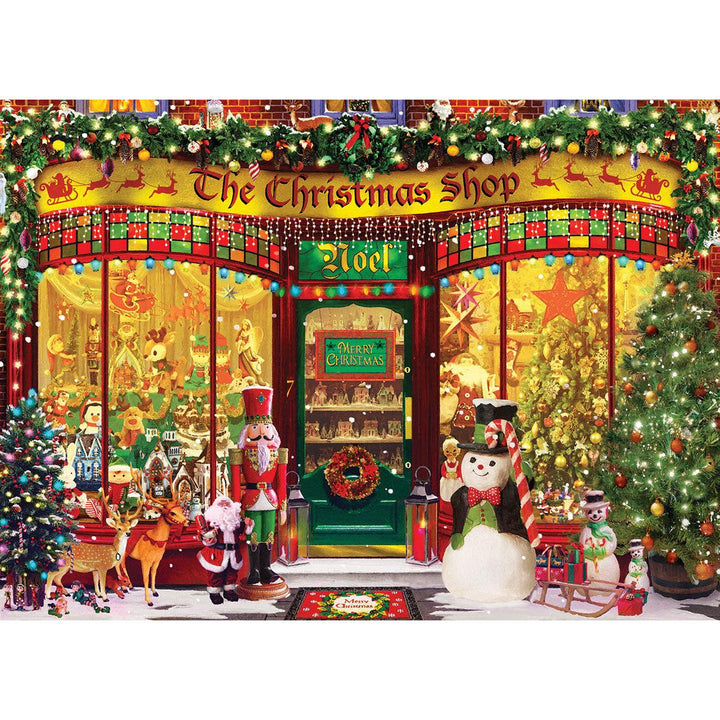 The Christmas Shop 1000 Piece Jigsaw Puzzle Eurographics