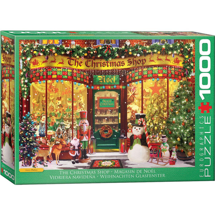 The Christmas Shop 1000 Piece Jigsaw Puzzle Eurographics