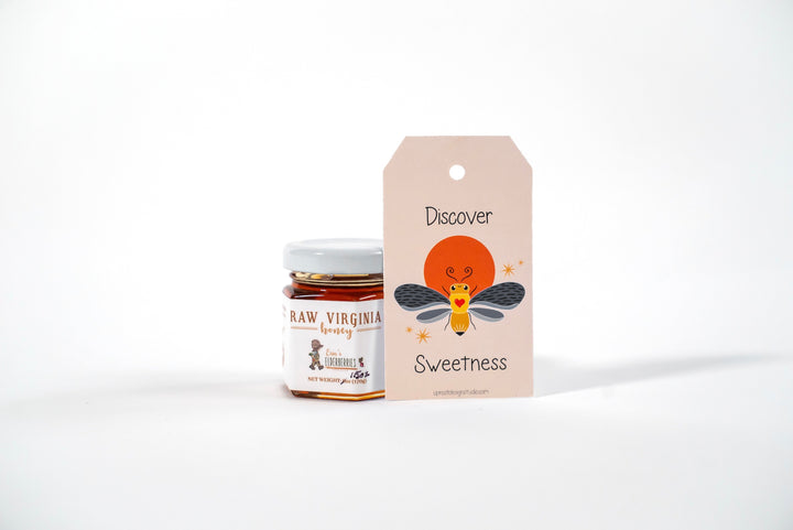 "Peaceful Dreams" Organic Tea Gift Set w. Pocket Mindfulness Journal &amp; Honey (Sip &amp; Relax)