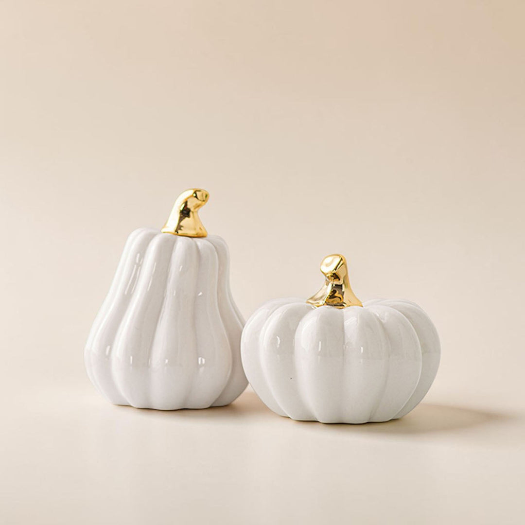 White Luxe Pumpkin