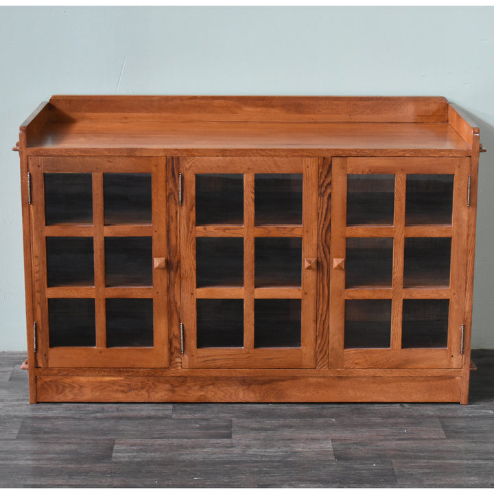 Mission Oak 3 Door Console - Michael&