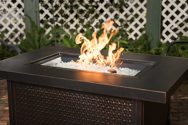 Weyland Rectangle Aluminum LPG Fire Pit