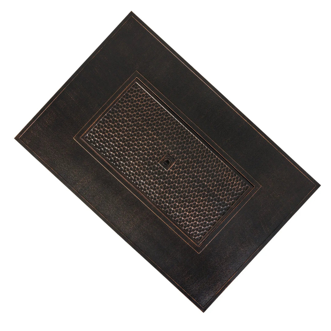 Weyland Rectangle Aluminum LPG Fire Pit