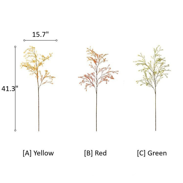 Lifelike Layered Leaf Spray 41" Tall