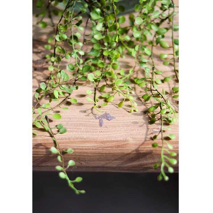 Hanging Faux Mini Leaf Garland 27.5" Long