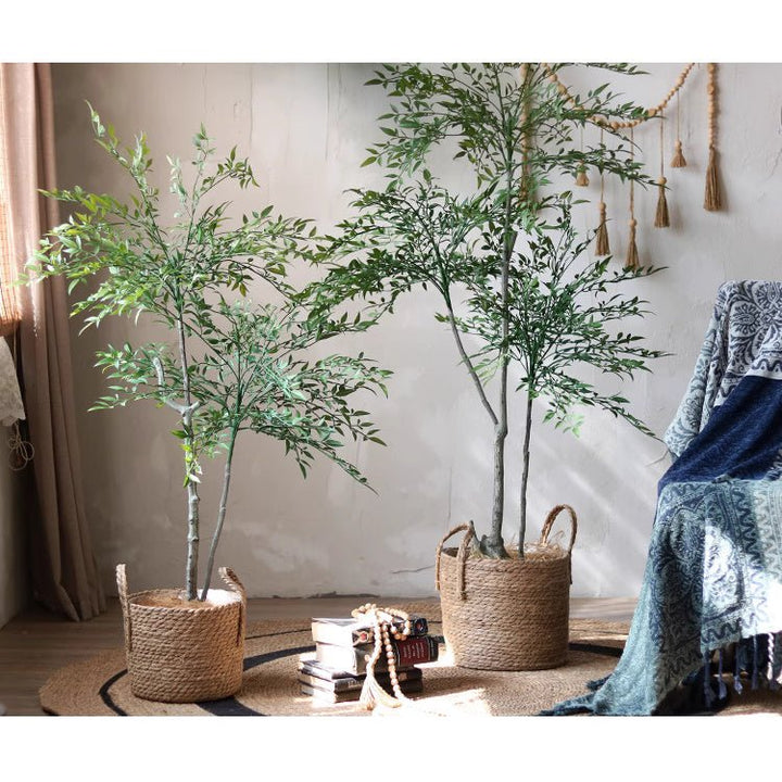 Lifelike Nandina Indoor Tree