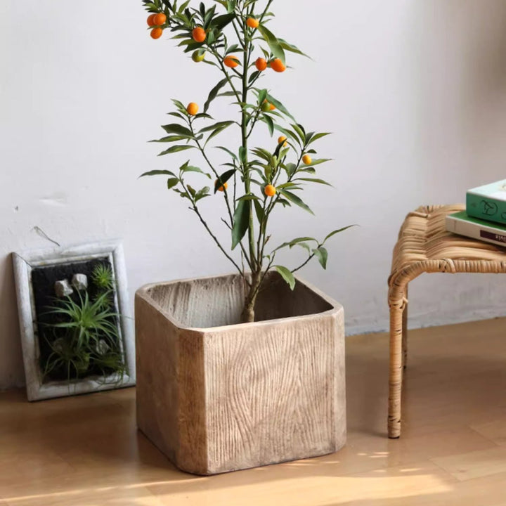 StoneGrain Square Planter
