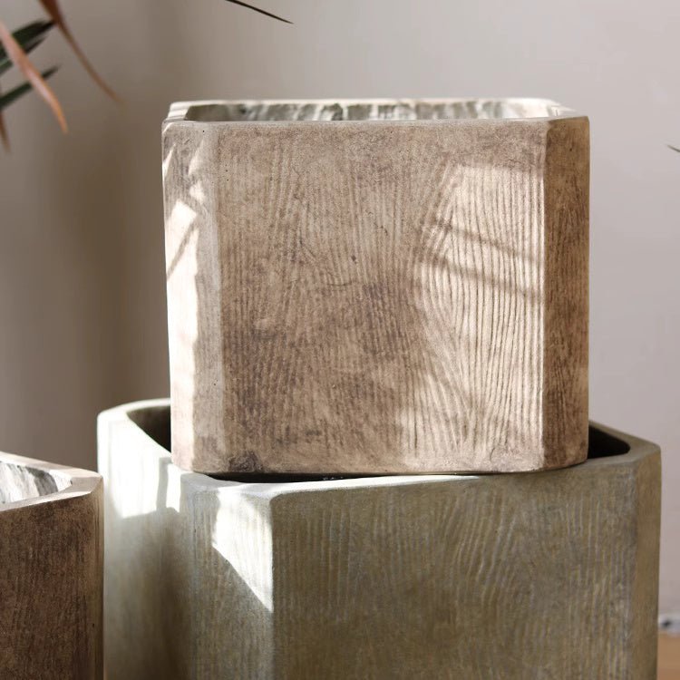 StoneGrain Square Planter