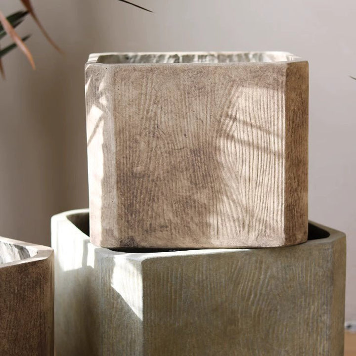 StoneGrain Square Planter