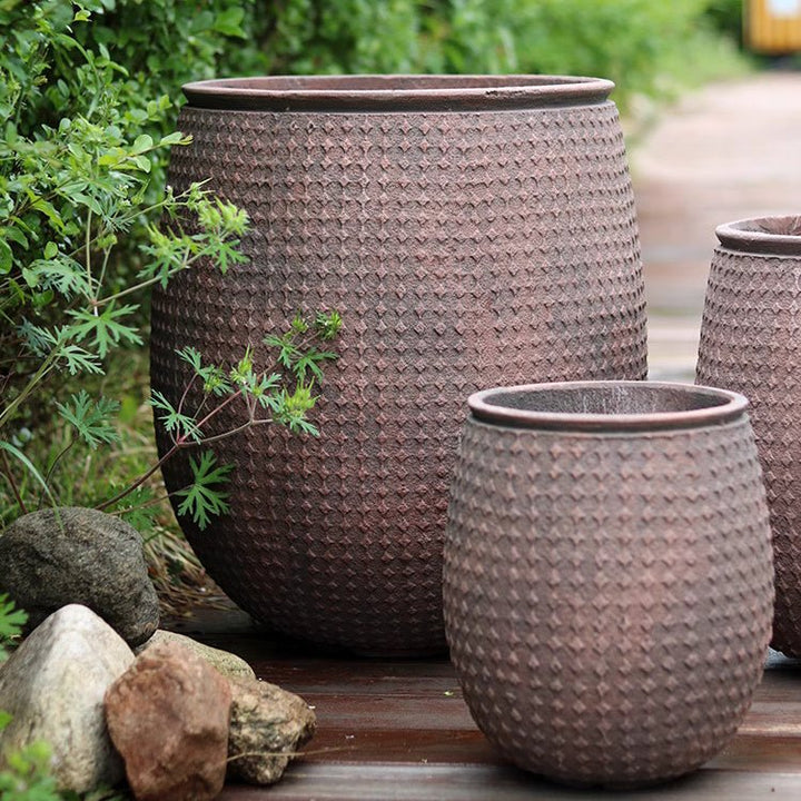 StoneNest Textured Planter