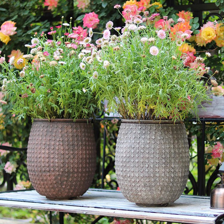StoneNest Textured Planter