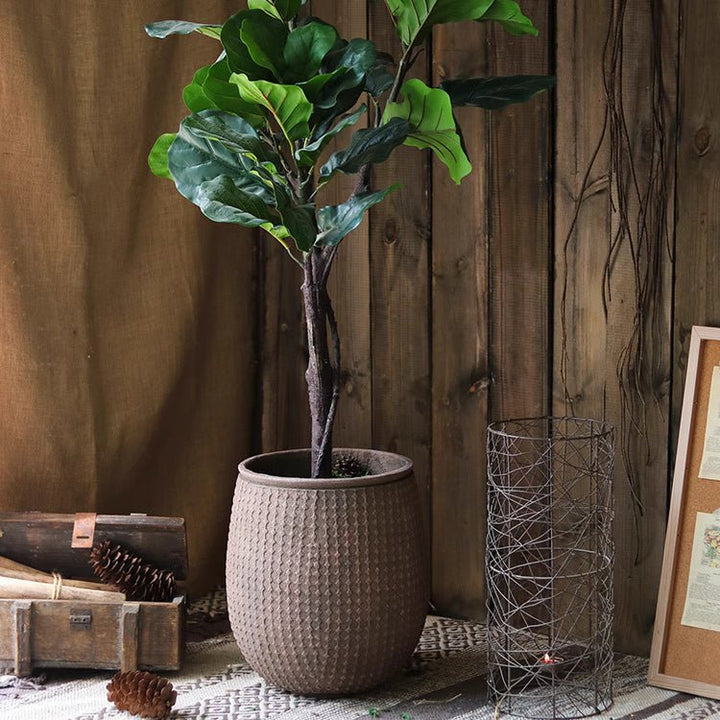 StoneNest Textured Planter