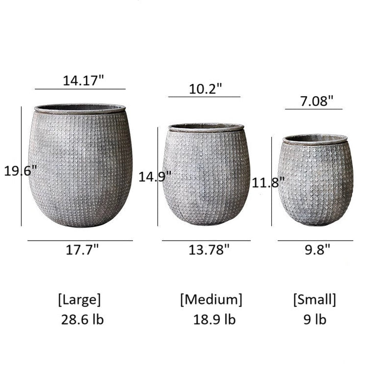 StoneNest Textured Planter