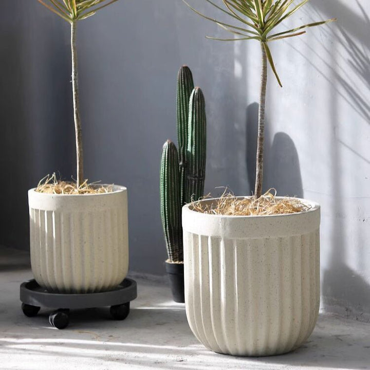 Nordic Vertical Stripe Flower Pot