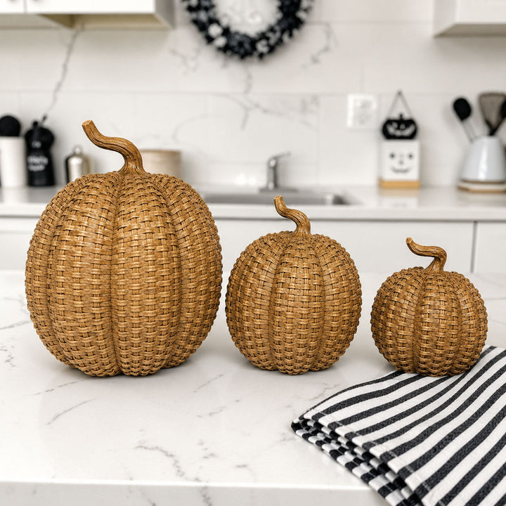 Rattan Pumpkins