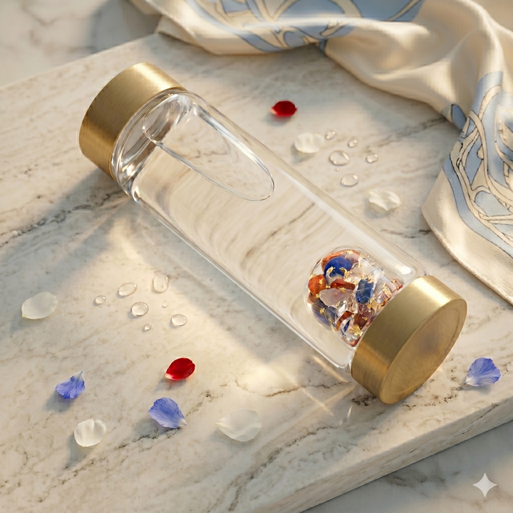 ViA American Dream | Red Jasper, White Opal, Blue Lapis, Clear Quartz &amp; 24k Gold