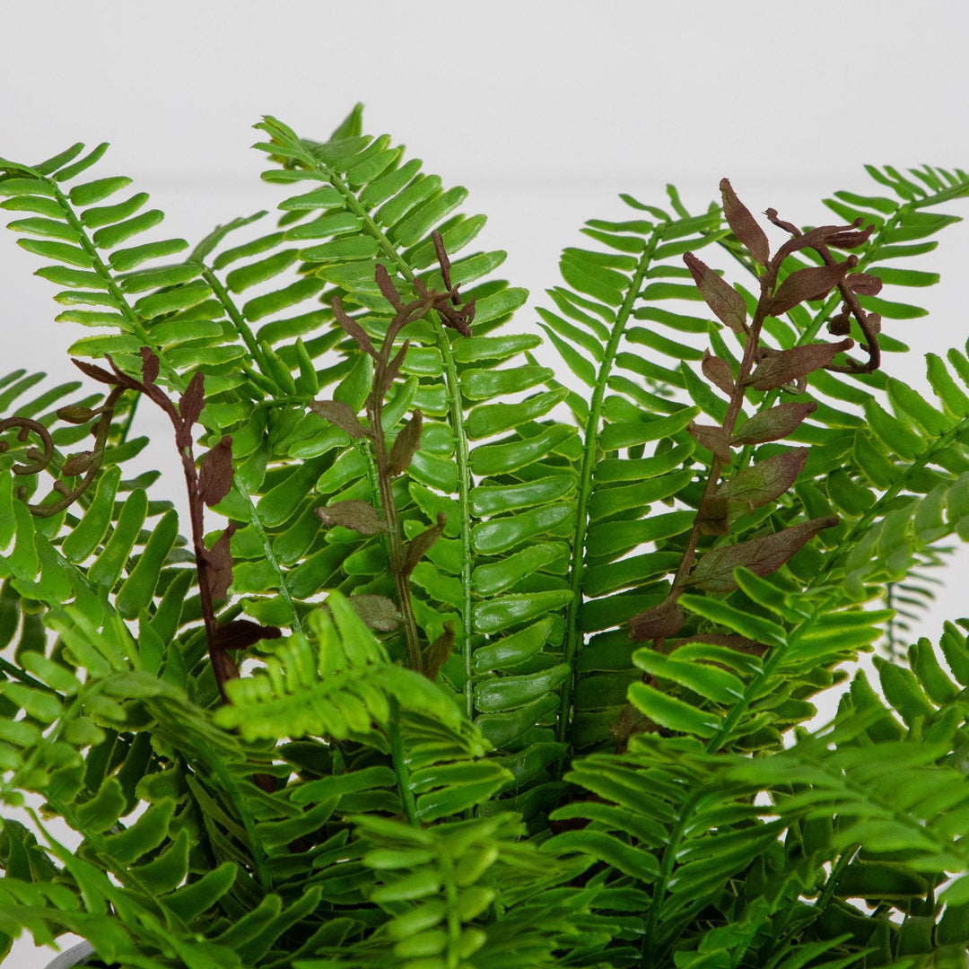 17” UV Resistant Artificial Boston Fern Plant (Indoor/Outdoor)