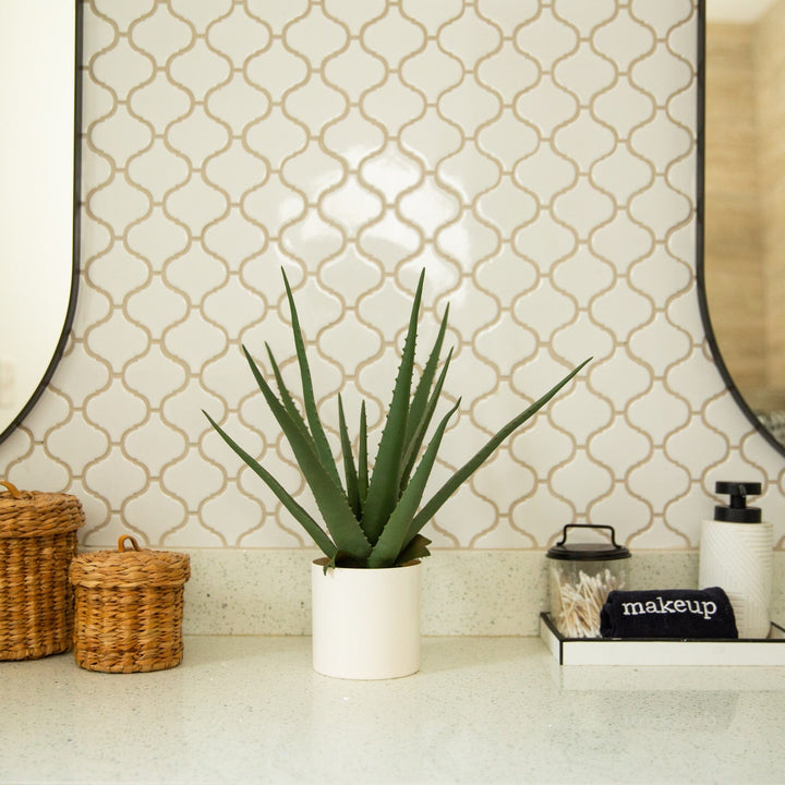 17.5" Artificial Agave Plant