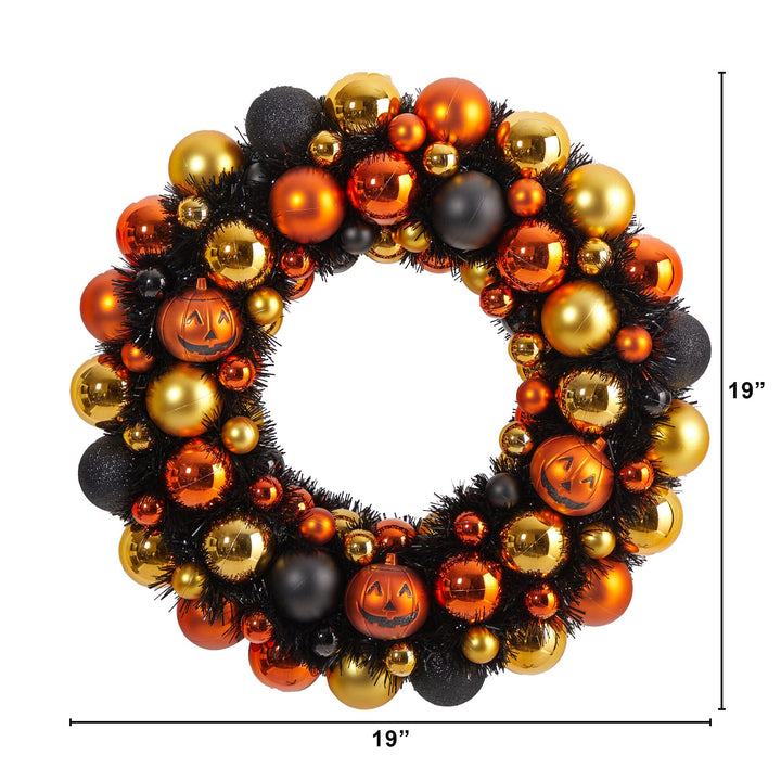 19” Halloween Shatterproof Jack O&