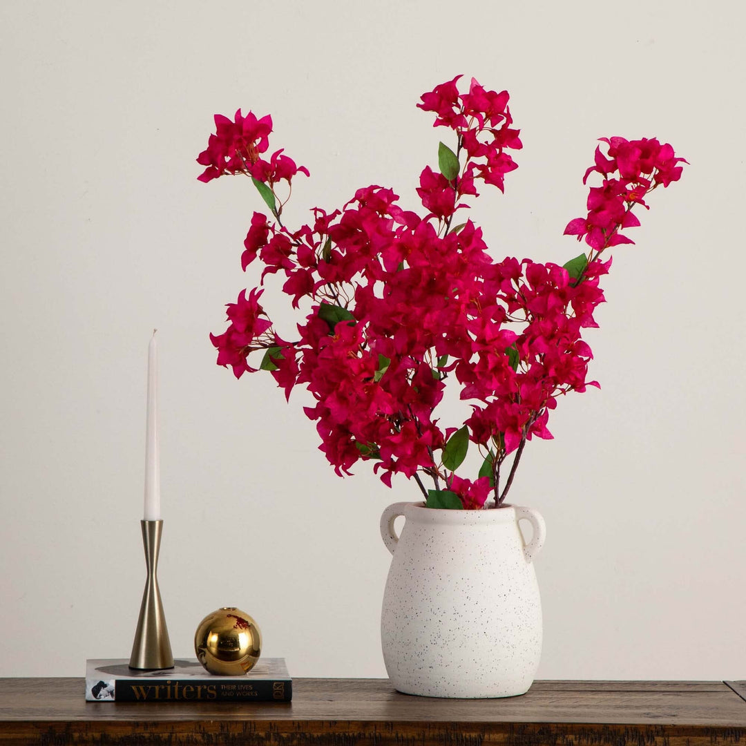 47" Artificial Bougainvillea Stems - Set of 3