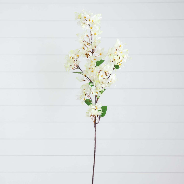 47" Artificial Bougainvillea Stems - Set of 3