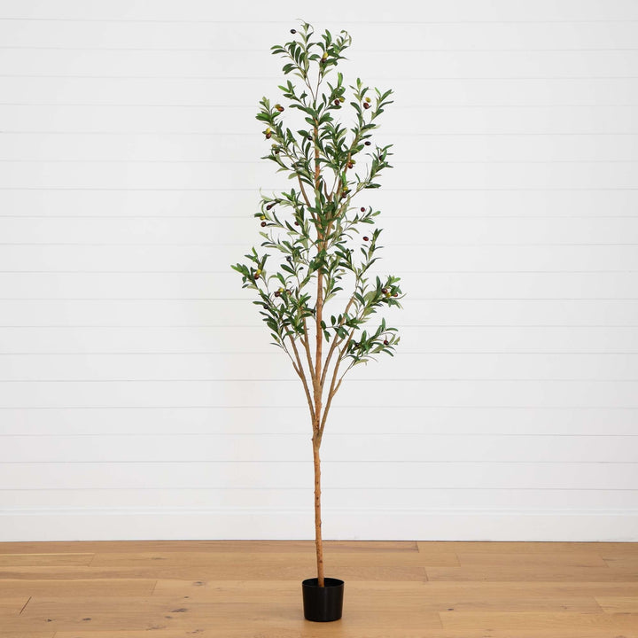 82” Artificial Olive Tree