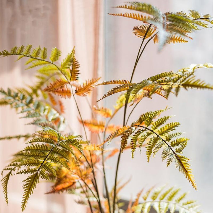 Artificial Plant Cyathea Leaf Stem 34" Tall