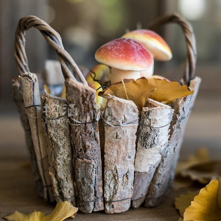 Artificial Veggie Mushroom 4.7" Tall