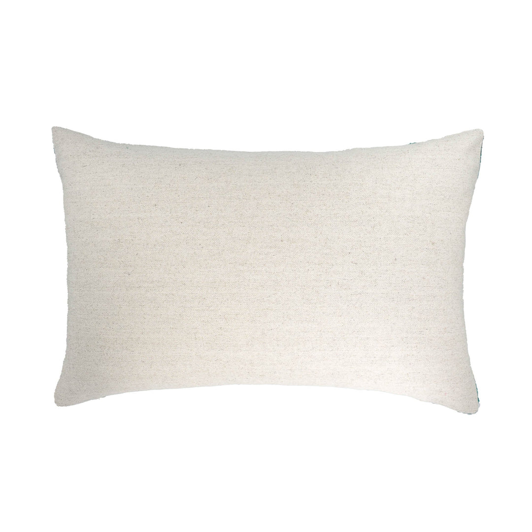 Atlantic Silk Velvet Ikat Throw Pillow Cover, 16 x 24