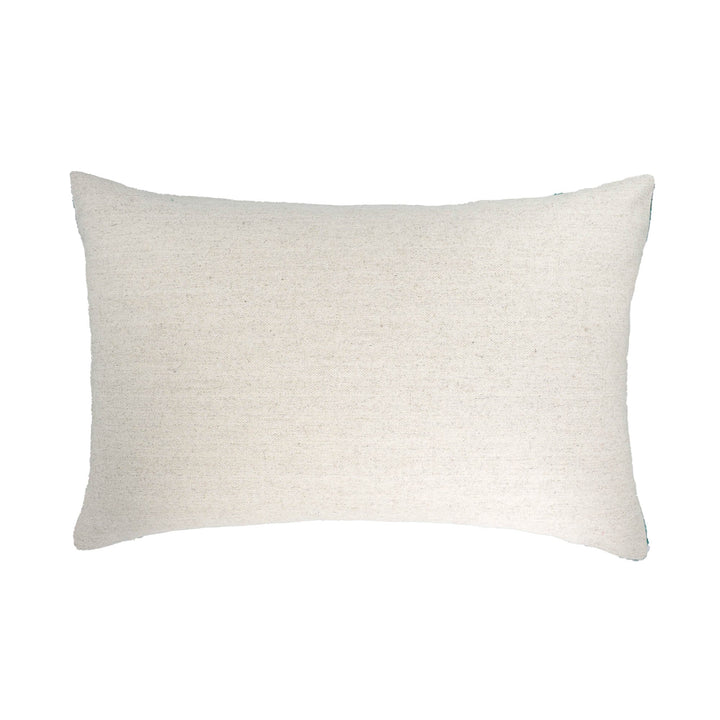 Atlantic Silk Velvet Ikat Throw Pillow Cover, 16 x 24